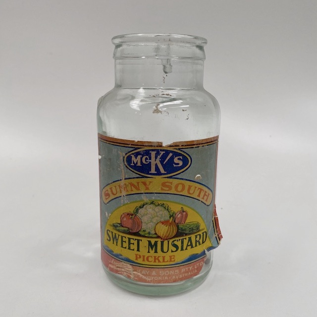 JAR, Vintage Packaging - Sweet Mustard Pickles